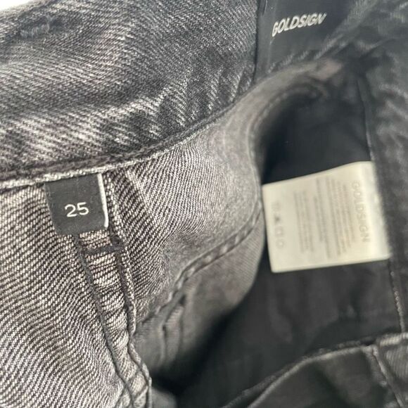 GOLDSIGN Edgar Black Pleated Trouser Jeans - Picture 10 of 10